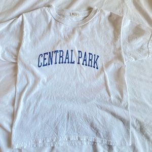Brandy Melville Central Park Cropped Tee